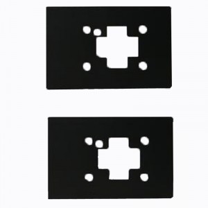 Égésgátló PC szigetelő lap GE-EFR95 szigetelő lemez Fekete tűzálló szigetelő tömítés