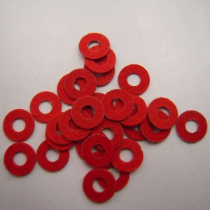 Magas hőmérsékletnek ellenálló kerek gyors papír, tűzálló piros gyors papír, elektromos szigetelő papír