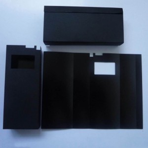 Bopu Black PC szigetelőlemez, magas hőmérsékletnek ellenálló szigetelőtömítés, égésgátló, könnyen összecsukható Mylar lemez