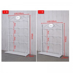 TMJ PP-559 Kiváló minőségű kirakati állvány Unique Design Metal Stand