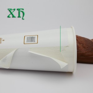 20oz duplafalú eldobható szigetelt papír kávéscsésze