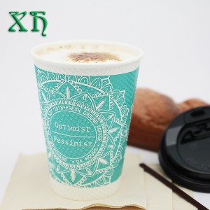 12oz fodrozódó tapéta kávéscsésze