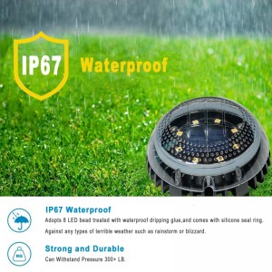 Napelemes földi lámpa-kerti lámpák