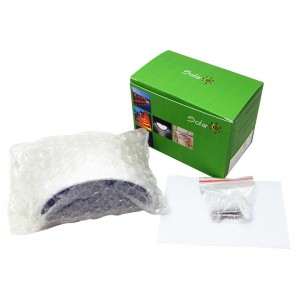 Solar félkörös fali lámpa