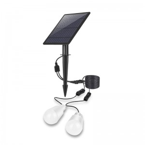 Dupla napelemes égők