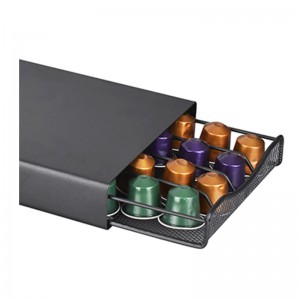 TMJ PP- 584 Metal Chrome 40 Pod Nespresso Kávé Kapszula Házi konyha állványához