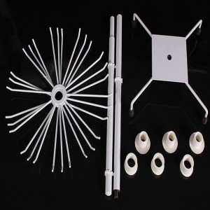 TMJ PP-588 Factory Custow OEM akrilékszer kijelző akril forgó fülbevaló állványa