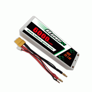 HD POWER 600mAh 40C 2S 7.4V Nehéz eset LiPO akkumulátor