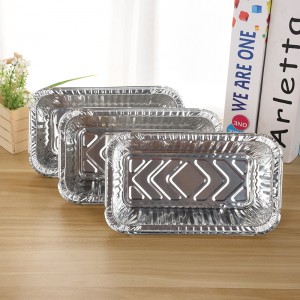 Egyedi műanyag Sushi Bento Box Konténer High Quality Biodegradálható Takeaway Aluminium Foil Food Container