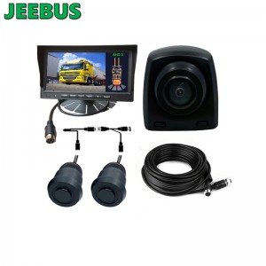 HD Night Vision Car Reverse Camera 2Senzor Ultasonic Digital Detection Radar Parking Sentor Monitor System