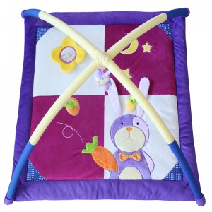 Szögletes játszószőnyeg - nyúl