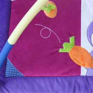 Szögletes játszószőnyeg - nyúl