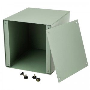 Menta zöld fém urn