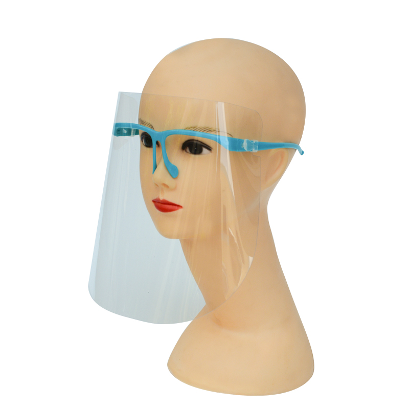 Gyári ár átlátszó védő köd elleni arcvédő szemüveg kültéri