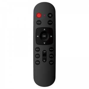 2.4G intelligens TV levegő egér hangvezérlés 17 gombos TV távirányító minden márkához TV \\/ set top box