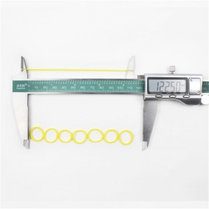 Gyári közvetlen egyszeri színes kis méretű gumiszalag csokor adatkábel pántoló gyűrű nagy rugalmasságú és öregedési ellenállású gumigyűrű