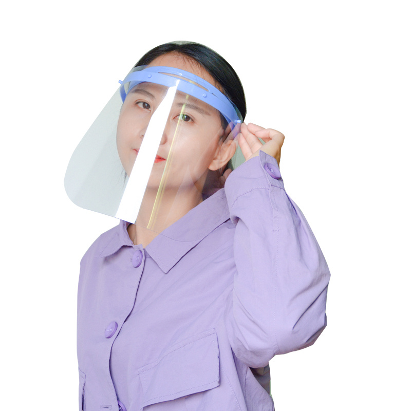 0,25 mm-es fröccsenésgátló újrafelhasználható fogászati ​​védőszemüveg tiszta, állítható arcvédő eladó