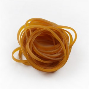 A gyártók egyedi kiszélesített gumiszalagok sárga átlátszó nagy rugalmasságú szívósságú mezőgazdasági gumiszalagok