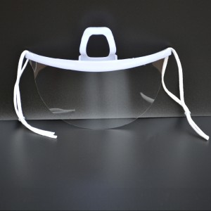 Tiszta külső védőeszköz- elosztó szájvédő pajzs