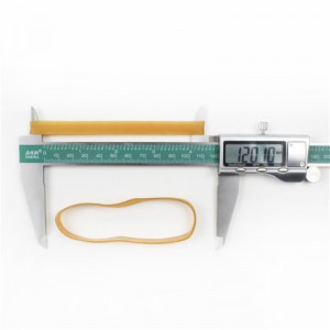 Testreszabható kiszélesített és megvastagodott gumiszalag, nagy rugalmasságú és magas hőmérsékletnek ellenálló mezőgazdasági gumigyűrű