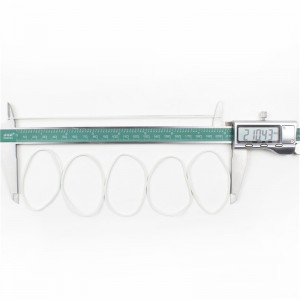 Spotnagykereskedelmi fehérnagy rugalmasságú öregedésgátló mezőgazdasági gumiszalag biztonsági és környezetvédelmi gumiszalag