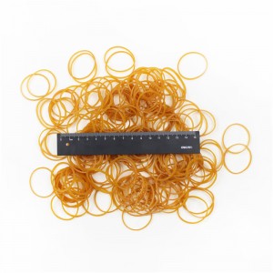 Spotnagykereskedelmi sárga átlátszó hagyományos magas elasztikus biztonsági és környezetvédelmi mezőgazdasági gumiszalag