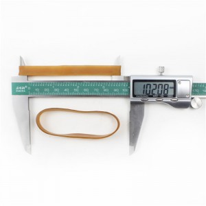 Gyártók Egyéni elsődleges színű,nagyméretű gumiszalagok Korlátozható magas hőmérséklet és anti-aging gumi gyűrű