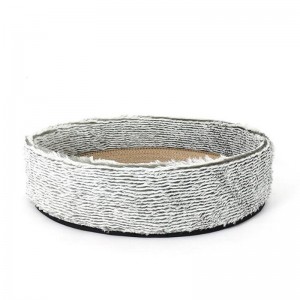 Plüss macska karcolás macska fészek