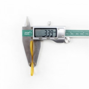 Gyártók egyedi sárga természetes erős, kemény és tartós mezőgazdasági háztartási gumiszalagok