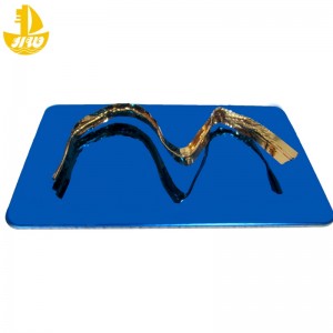 Rozsdamentes acél tükör panel 1.