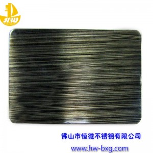 Színes rozsdamentes acél vezetékes rajz tábla No. 8