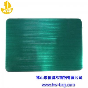 Színes rozsdamentes acél vezetékes rajz tábla No. 10