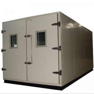 Séta az állandó hőmérséklet és a páratartalom tesztkamrában