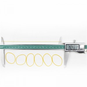 Gyári közvetlen értékesítés kiváló minőségű gumiszalagoknagy rugalmasság ésnagy rugalmasságú papír pénz csomagolt gumiszalagok