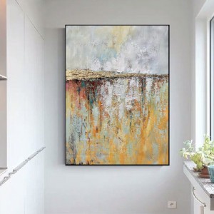 Egyéb festészet kézzel festett absztrakt portré olaj vászon absztrakt fal eladó