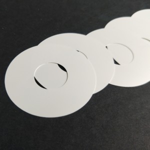 0,2mm kerek fényvisszaverő papír fehér sima fényvisszaverő film