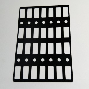 0.25 szigetelő lemez égésgátló PC tömítés fekete könnyen hajlítható feldolgozásnagykereskedelmi