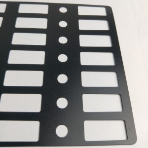 0.25 szigetelő lemez égésgátló PC tömítés fekete könnyen hajlítható feldolgozásnagykereskedelmi