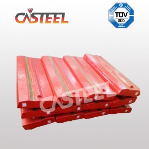 Gumi Mester RM50, RM60, RM80, RM120 Impact Crusher Bars, Blow Bars Nagy Chrome, Matensite és kerámia lapkák