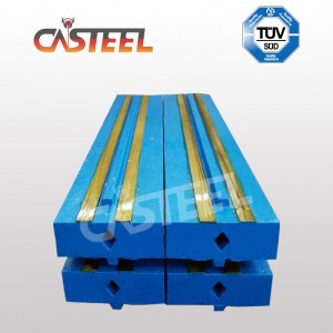 High Chromium Impact Crusher Parts PEGSON XH250, XH320SR, XH500 HARTL 1060 TESAB, Extec Blow Bars