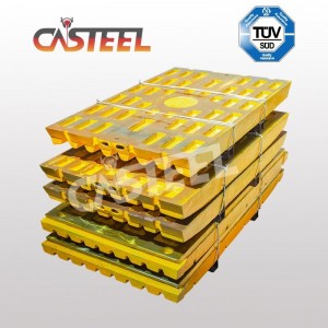 Kína Jaw Die Factory OEM JAW lemezek