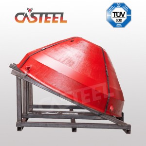 Prémium minőségű tálbélés és köpeny a Nordberg GP, HP, MP