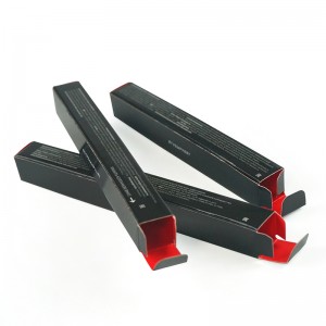 Hot Kínál Egyedinyomtatás Kis ajakrúzs szett hajtogatással Lip Gloss csomagolás doboz