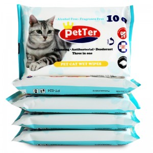 PET EAR&EYE WIPES PT-024
