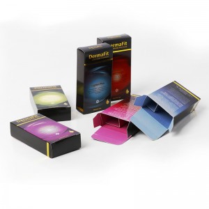 Gyári egyéni színes papír csomagolás Nyomtatható végdobozoknyomtatása