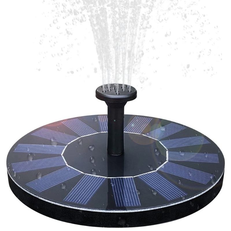 FAST KÚT Solar birdbath kút, 1,4 W Napelem Kit vízszivattyúnapelemes úszó szökőkút készlet Solar Water Fountain