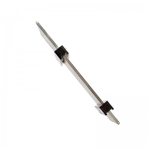 2,54 mm 1x7P 180 ° DIP egysoros kétrétegű műanyag kapocslécek 3mm-13mm-6mm