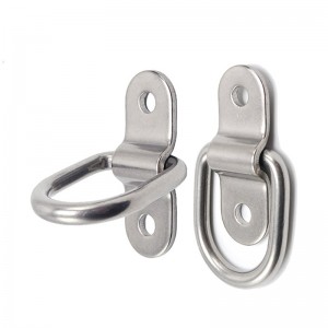 D-gyűrű Tie Down Anchor 12x 1/4 \\\\ \'\\\\\' Stainless Steel D-gyűrűk Trailer D Ring Tie Downs, 700lbs D-Ring Konzol, D Ring Szerelőlemez Tie Down pontok Ratchet Tie Down hevederek Car Truck Bed Cargo