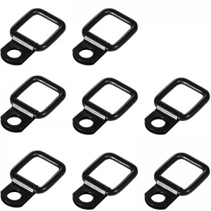 Keménytetős gyors le- rögzítő szárnyas csavarokat és anyákat Tie Down D-gyűrűk horgonyok helyettesítő 1995-2017 JK YJ TJ JKU Sport Szahara Freedom Rubicon X&korlátlan