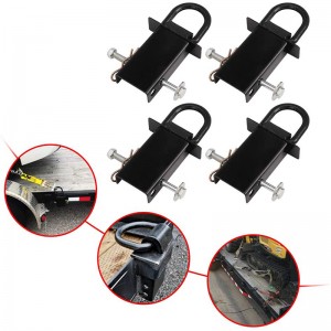 Nagy teherbírású D-gyűrűs zsebkendő a hasznos pótkocsikhoz és a síkágyakhoz, Hitch Pin-hez